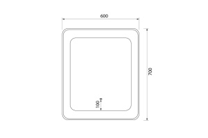 Зеркало с подсветкой - 2