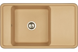 Мойка кухонная AQUATON Беллис 87 латте