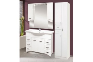 Тумба с раковиной Misty Дрея 105 6 ящиков - 2
