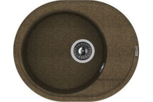 Мойка кухонная Florentina Родос 580 коричневый