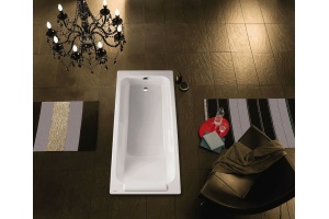 Чугунная ванна Jacob Delafon Parallel E2947 без отверстий для ручек - 2