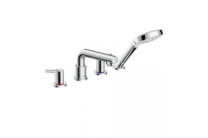 Смеситель на край ванны, на 4 отверстия Hansgrohe 72418000