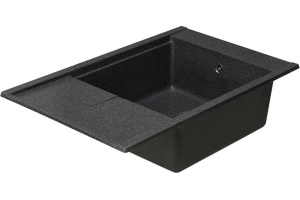 Мойка кухонная AQUATON Делия 78 графит - 3