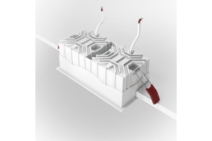 Встраиваемый светильник Maytoni Alfa DL043-02-15W4K-D-SQ-W - 2