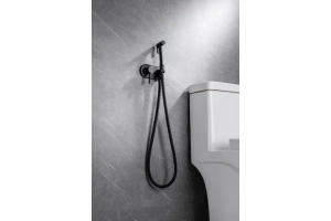 Гигиенический душ Allen Brau Priority черный матовый - 3