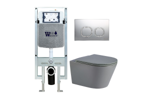 Комплект Weltwasser AMBERG 497 ST + SALZBACH 041 MT-GR + AMBERG RD-CR (10000011099)