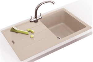 Мойка кухонная Franke Basis BFG 611 бежевый - 2