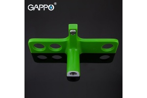 Смеситель для раковины Gappo зеленый G1096-9 - 3