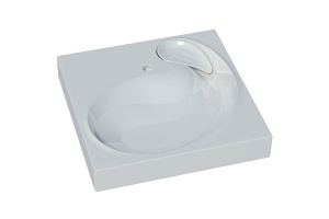 Раковина Stella Polar Бьянка 60 на стиральную машину белый