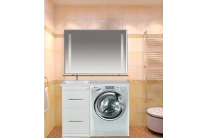 Тумба с раковиной Misty Мексика под стиральную машину - 2