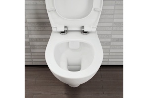 Комплект VitrA S20 9004B003-7202 подвесной унитаз + инсталляция + кнопка - 3