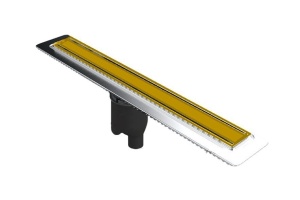 Душевой лоток Berges B1 Keramik 70 бронза