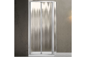 Душевой уголок Vincea Garda 90х80 хром стекло рифленое