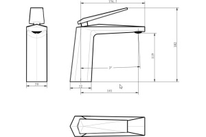 Смеситель Boheme Venturo 371 для раковины - 2
