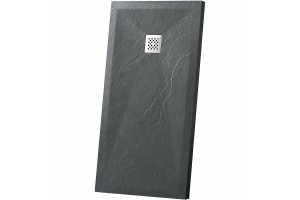 Душевой поддон из искусственного камня Vincea 160x90 антрацит