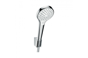 Душевой набор hansgrohe Croma Select S Vario с держателем и шлангом 125 см 26421400, белый/хром
