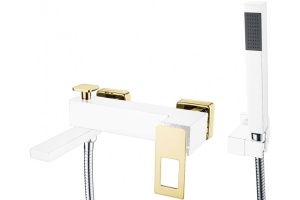Смеситель Boheme Q 143-WG для ванны с душем