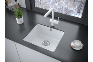 Мойка кухонная Paulmark Unter 45.5 белый матовый - 3