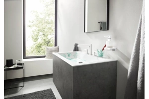 Дозатор для жидкого мыла Hansgrohe AddStoris белый матовый - 2