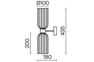 Бра Maytoni Modern 2 MOD302WL-02CG - 3