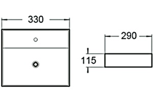 Рукомойник SantiLine SL-2001 - 2