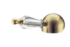 Смеситель для кухни Boheme Tradizionale золото с кристаллом Swarovski - 2