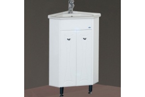 Тумба с раковиной Misty Лотос 40 угловая