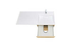 Тумба под раковину без фасада Aquaton Лондри 60 светлое дерево - 3