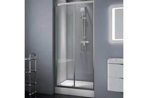 Душевая дверь BelBagno Due 110 хром (DUE-BF-1-110-C-Cr)
