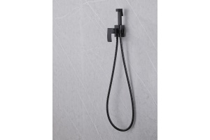 Гигиенический душ Abber Wasserfall черный, матовый (AF8625B) - 3