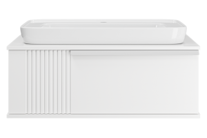 Тумба под раковину Brevita Savoy 90 белый (SAV-09090-0101Я)