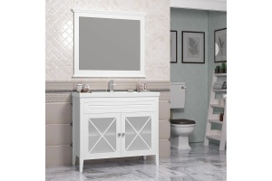 Зеркало Opadiris Палермо 100 белый матовый - 2