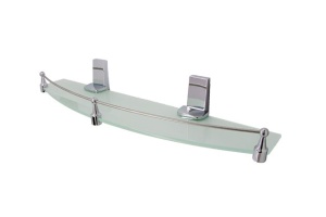 Lopau K-6044 Полка стеклянная с бортиком