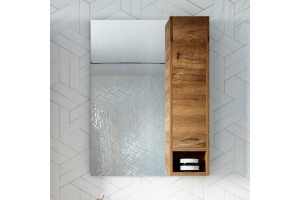 Зеркало STWORKI Карлстад 60 R, дуб рустикальный