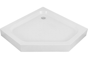 Поддон для душа DIWO Ростов RO03-090TCR/T 90х90 белый, с сифоном