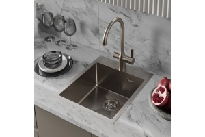 Мойка нержавеющая сталь, сатин - 3