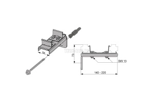 Крепление двойное - 2