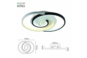 Накладной светильник Rivoli Abby Б0059007 - 3