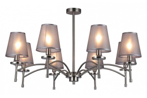 Люстра на штанге Escada Faith 694/8PL Nickel