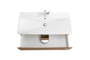 Тумба с раковиной BelBagno Marino-Cer 80 светлое дерево - 2