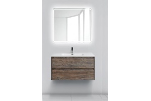 Комплект мебели BelBagno Kraft 80 темное дерево