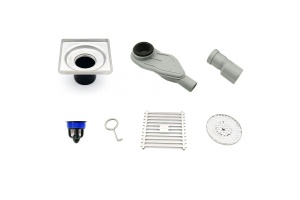 Душевой трап Esbano Box 10х10 хром матовый - 3