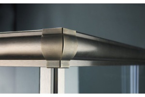 Душевой уголок Cezares Giubileo-A-2-90 прозрачное стекло, бронза - 2