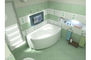 Акриловая ванна Bas Флорида 160x100 см R - 3