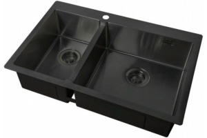 Мойка кухонная Zorg Light ZL R 780-2-510-R GRAFIT