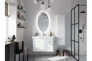 Тумба с раковиной STWORKI Вестерос 85 белая - 2