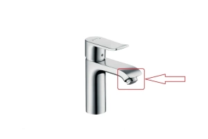 Аэратор для смесителя Hansgrohe хром - 3