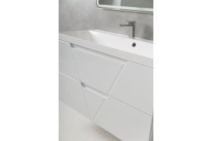 Мебель для ванной BelBagno Vittoria 100 bianco lucido - 3