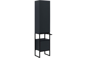 Шкаф пенал Allen Brau Priority 40 L черный матовый - 3