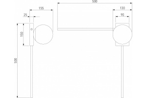 Бра Eurosvet Fredo 40035/1 белый - 3